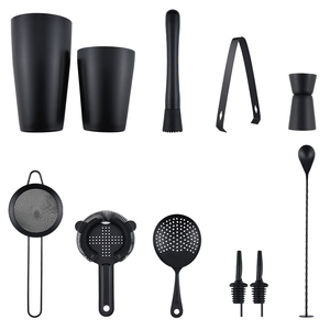 Ensemble de <span class=keywords><strong>shaker</strong></span> à cocktail en acier inoxydable Mixology Ensemble de <span class=keywords><strong>bar</strong></span> <span class=keywords><strong>professionnel</strong></span> pour mélange de boissons, maison, <span class=keywords><strong>bar</strong></span>, fête - Product Image 1
