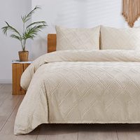 Produit de vente chaude Offre Spéciale toutes les tailles utilisent un ensemble de housse de couette tuftée à usage domestique ensembles de literie chics