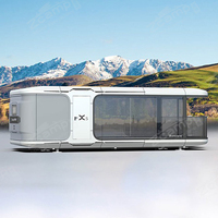 Zcamp X5 Maison de camping préfabriquée Conception durable Matériel écologique Maison préfabriquée de luxe avec système de contrôle intelligent