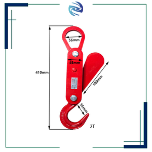 Crochet automatique en acier allié G80 pour le levage lourd et l'utilisation industrielle dans les mines - Product Image 3