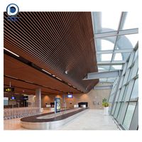 PRIMA 3d Panneau Suspendu Tube Carré Prix Fabrication Linéaire Détail Conception Décoration Clip Aluminium Plafond Bardage