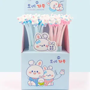 New Arrivals Cute Gel Pens Wholesale Stationary Separated Silicone Swing Gel Pen Office School Supplies