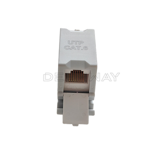 อุปกรณ์เชื่อมต่อแบบอินไลน์สำหรับ <span class=keywords><strong>CAT</strong></span>.<span class=keywords><strong>6A</strong></span> FTP <span class=keywords><strong>UTP</strong></span> พร้อมราง DIN แบบไม่หุ้มฉนวนป้องกันฝุ่น - Product Image 5