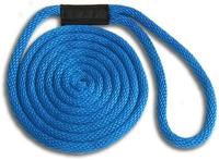 Ligne de quai souple et flexible en nylon noir doublement teint pour bateaux à voile/yachts/kayaks – Ancre marine durable
