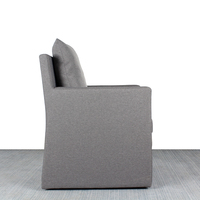 Fauteuil à dossier haut moderne minimaliste nordique personnalisable, meuble d'appoint unique, salon, chambre à coucher, appartement, hôtel, nouveau