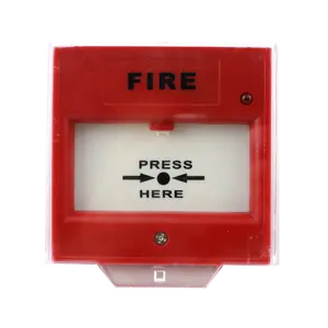 LS-911 Wholesale Conventional glass broken non Resettable fire alarm manual call Button for Emergency Exit Door Release button