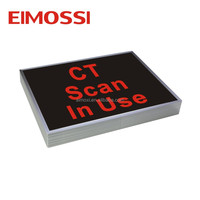 Enseigne lumineuse LED pour studio intérieur / scanner CT / rayons X en utilisation