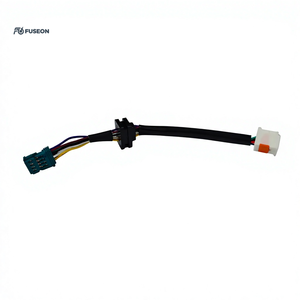 Faisceau de câblage personnalisé pour châssis automobile et groupe motopropulseur, multi-connecteurs, marron, noir, rose, OEM 12V 24V - Product Image 2