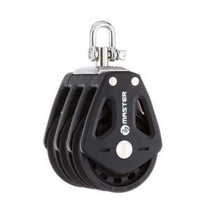 ลูกล้อเรือใบสามล้อ Master BP-0505F ขนาดเส้นผ่านศูนย์กลางล้อ 50 มม. เส้นผ่านศูนย์กลางสาย 10 มม. อุปกรณ์ทางทะเล - Product Image 5