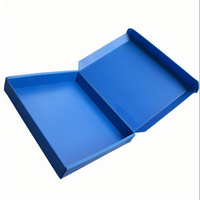 Fabricant direct Coroplast Avion Stockage Poly Isolation Mailer Case Plastique Pliant Creux Ondulé PP Boîte de Rangement