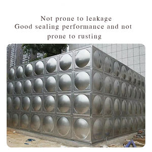 Réservoir de stockage d'eau potable en acier inoxydable 304 de qualité alimentaire, 5x4x2m, 40000L, en promotion - Product Image 3