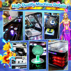 8인용 피쉬 테이블 아케이드 슈팅 게임 낚시 게임 오션 vs 스카이 5 in 1 오션 어웨이크닝 크랩 트레저 게임 키트 소프트웨어 - Product Image 4