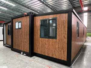 Maisons de luxe préfabriquées en conteneurs, maisons de conteneurs extensibles avec une structure renforcée pliable à double aile - Product Image 4