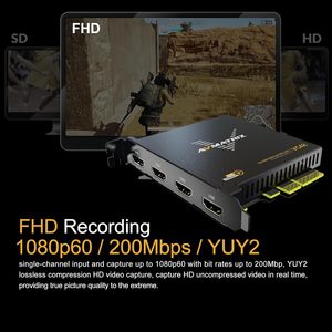 Thẻ ghi hình AVMATRIX 1080p60 độ trễ cực thấp 4-PCI-E phát trực tiếp và ghi hình cho PS5, PS4 Pro, Xbox Series X/S, thiết bị video Xbox - Product Image 3
