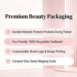 Caja <span class=keywords><strong>de</strong></span> Cartón Rosa para Envíos Postales, Caja <span class=keywords><strong>de</strong></span> Embalaje Ecológica para Cosméticos, Caja <span class=keywords><strong>de</strong></span> Cartón para Envíos con Logotipo Personalizado - Product Image 5