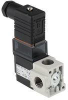 Vanne solénoïde pneumatique standard VT307-7DZ1-02F-Q, 3 canaux, solénoïde, interface G, débit maximal 187L/min, série VT 240V AC