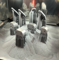 Servicio de Impresión 3D en Metal Personalizado, Piezas de Prototipado de Acero Inoxidable, Aluminio y Titanio, Mecanizado CNC para Aplicaciones Industriales