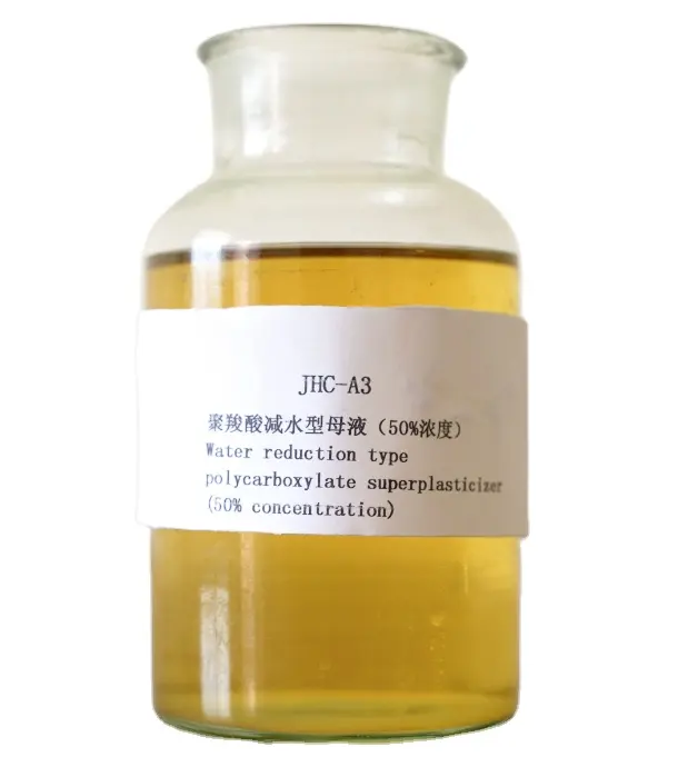 Jinhecheng pengurangan air tipe Polycarboxylate Superplasticizer 40%