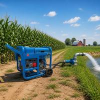 Générateur diesel portable à châssis ouvert 7 kW Yuchai YC7GF-3 8 kW max triphasé 230 V/400 V refroidi par air pour la sauvegarde à domicile