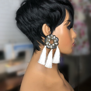 <strong>Pixie</strong> Cut <strong>Wigs</strong> 13x4 Lace Front Closure <strong>Wigs</strong> Human Hair Pre Plucked Brazilian Virgin Hair Glueless Lace Straight <strong>Wigs</strong> for Woman - Product Image 4