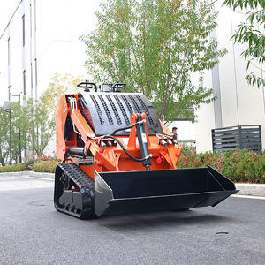 Livraison gratuite 300KG 350KG 450KG Mini chargeuse compacte à chenilles télescopique avec accessoires - Product Image 5