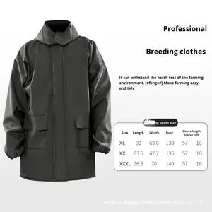 Traje de senderismo al aire libre para adultos de PVC para una sola persona, impermeable, tipo dividido, motocicleta, vehículo eléctrico, pantalones impermeables para botas de pesca - Product Image 4