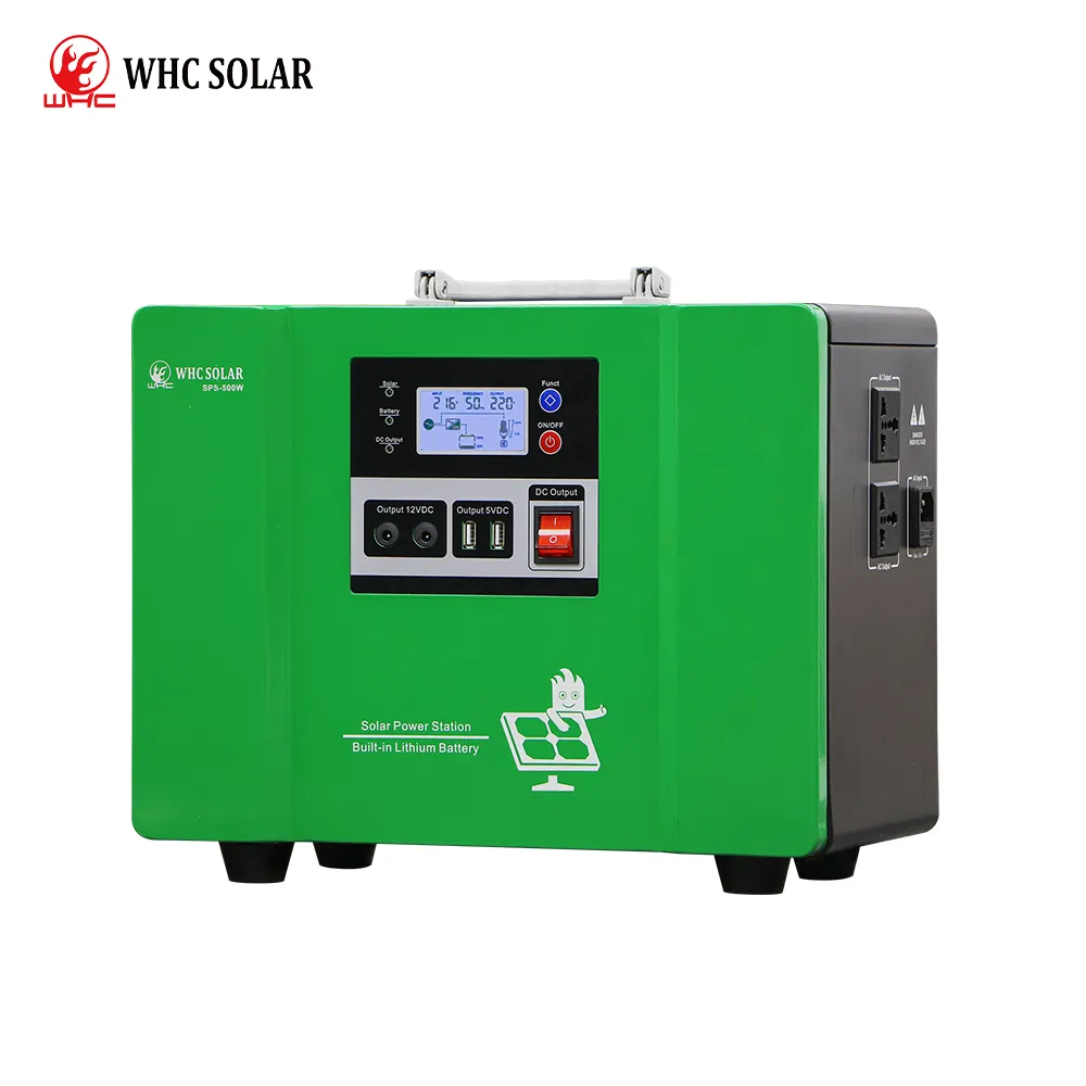 Kraftwerk 500W 1000W 2000W 3000W 110V 220V All-in-One-Solarstrom generator