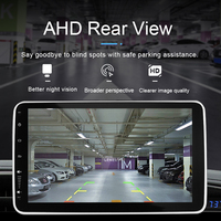 SEMAITU 10 pouces 1Din Android voiture stéréo GPS Navigation lecteur multimédia 360 degrés Rotation écran tactile avec Carplay