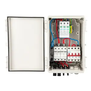 IP65 DC PV Combiner Box cho năng lượng mặt trời hệ thống năng lượng và năng lượng mặt trời bảng điều khiển 4 chuỗi