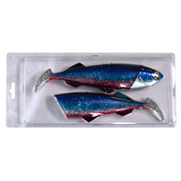 Umpan Lunak Besar AGITEK untuk Memancing di Laut Dalam, Jig Head untuk Memancing Trolling dari Kapal, Ikan Besar, Ikan Kembung Kuning, Tuna