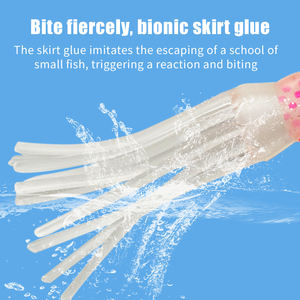 Appâts souples de pêche en forme de calamar et pieuvre, 22 cm, couleurs assorties, pour la pêche au calamar - Product Image 6