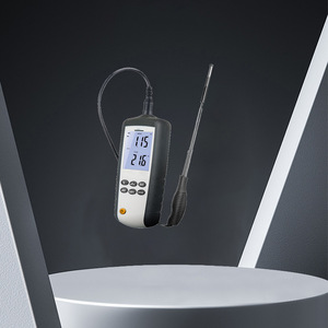 Anémomètre portatif Lubo DT-3880, mesure de la vitesse du vent et de la température, analyseur de débit d'air industriel, alimenté par batterie rechargeable - Product Image 1