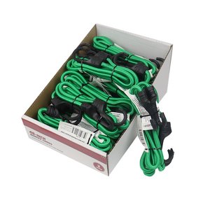 Elastic Polyester Skin Bungee Cord Rope with Hook Ratchet Tie Downs Product Category - Product Image 1