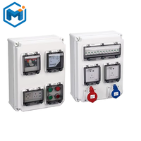 Boîte de distribution portable de haute qualité Prise combinée étanche mobile industrielle en plastique ABS solide
