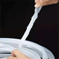 Tube en caoutchouc de silicone personnalisé tube de résistance aux hautes températures de qualité alimentaire tuyau flexible eau air tuyaux HJA-303 de coupe Hejia'an Hebei