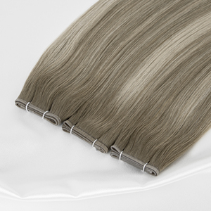 Nuove extension per capelli umani a doppia trama a doppio Volume grezzo vergine europeo - Product Image 3