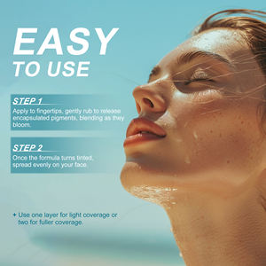 Marque privée SPF 50 Crème Solaire Teintée Organique À Base De Plantes Naturel Oxyde De <span class=keywords><strong>Zinc</strong></span> Minéral Hydratant Corps Blanchissant La Peau Enfants - Product Image 5