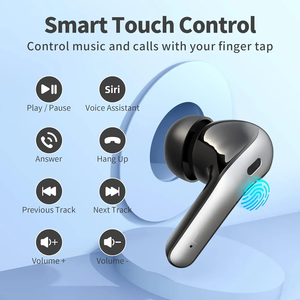 Audífonos Inalámbricos TWS BT 5.4 JL con Baja Latencia de 30ms para Juegos, Cancelación de Ruido, Controlador de 13mm, Bajos de Alta Fidelidad, Resistentes al Agua IPX5, Pantalla LED, Deportivos - Product Image 5