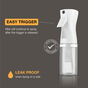 Refillable <b>Empty</b> PLastic Continuous Fine Mist <b>Spray</b> <b>Bottle</b> for Hair Salons Barber Plants Skin Care Cleaning - Product Image 2