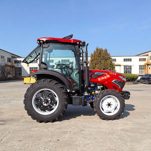 Hoogwaardige Landbouw Mini Vierwielaandrijving Dieseltractor 70pk 80pk 90pk 100pk Met Graafmachine - Product Image 5