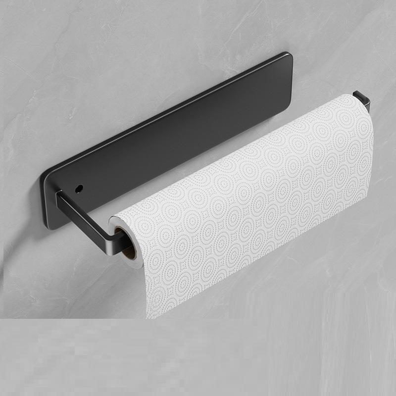 Porte-papier de cuisine (Noir)