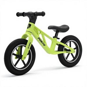 Vélo d'équilibre pour enfants à 2 roues, 12 pouces, style moto, pour 2-3 ans et 4-6 ans, rouge, rose, vert, deux étapes, pour bébés - Product Image 3