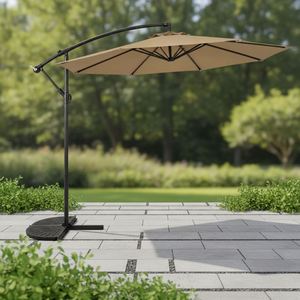 2026 Hot <b>Sale</b> <b>Parasols</b> Beach Wholesale <b>Garden</b> Outdoor Customized Patio Restaurant Summer Umbrella With Base - Product Image 4