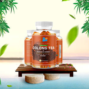 Integratore Alimentare Biologico OEM/ODM/OBM: Caramelle Gommose al Tè Oolong Vegano con Miele di Manuka e Tè Nero Cinese Biologico - Product Image 5