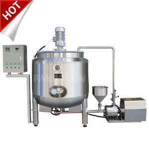 100L 200L 300L Stainless Steel Blending Tank Shampoo and Conditioner Making Machine Soap Liquid High Shear Mixing Tank