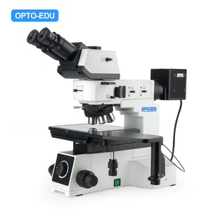Microscopio Metallurgico Trinoculare Polarizzante OPTO-EDU A13.0901N-R Verticale BD DIC Semi-APO con Testa Inclinabile ETTR 5-35 e Schermo da <span class=keywords><strong>6</strong></span> Pollici - Product Image 3