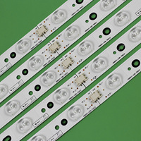 Bande lumineuse LED pour téléviseur LCD XS-1500 nouvelle génération V580H1-LD6-TLDC3 V580H1-LD6-TRDC3 pour Thomson T58ED10DHU-01B