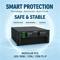 Système de conversion de puissance 125 kW, convertisseur bidirectionnel AC/DC pour stockage d'énergie, module de puissance PCS, système de conversion de puissance