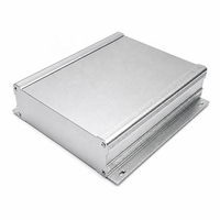 Boîtier de projet en aluminium pour électronique, étanche, boîtier métallique, boîtier CNC, boîtier de projet en aluminium à corps divisé