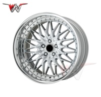Jantes en alliage forgé 3 pièces polies à rebord riveté de 17, 18 et 20 pouces, 5x114.3 5x120, jantes de luxe pour Range Rover Cayenne G63 AMG